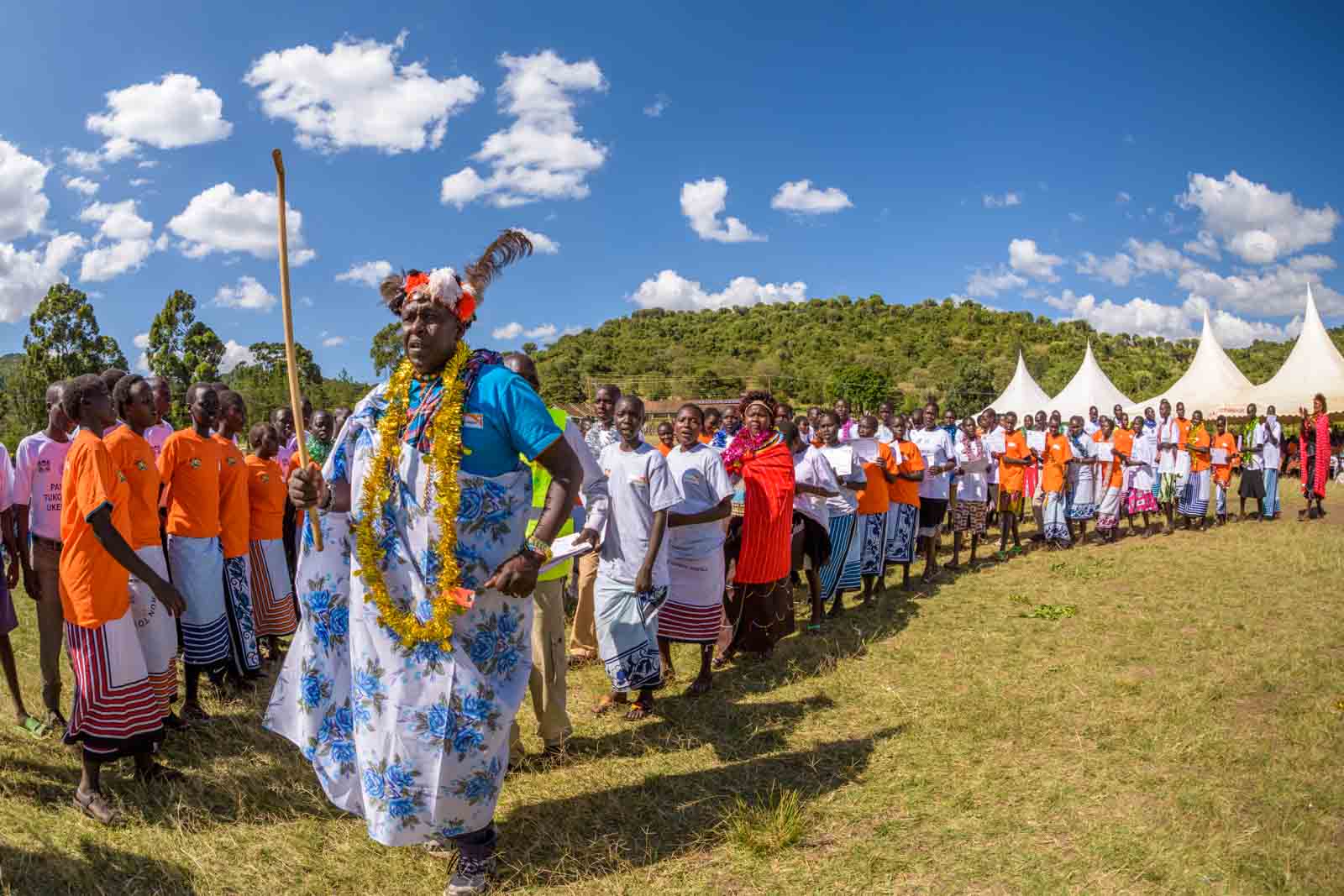 With a joyous celebration, teens in rural West Pokot, Kenya, are leaving painful, dangerous female genital mutilation (FGM) and early marriage behind.