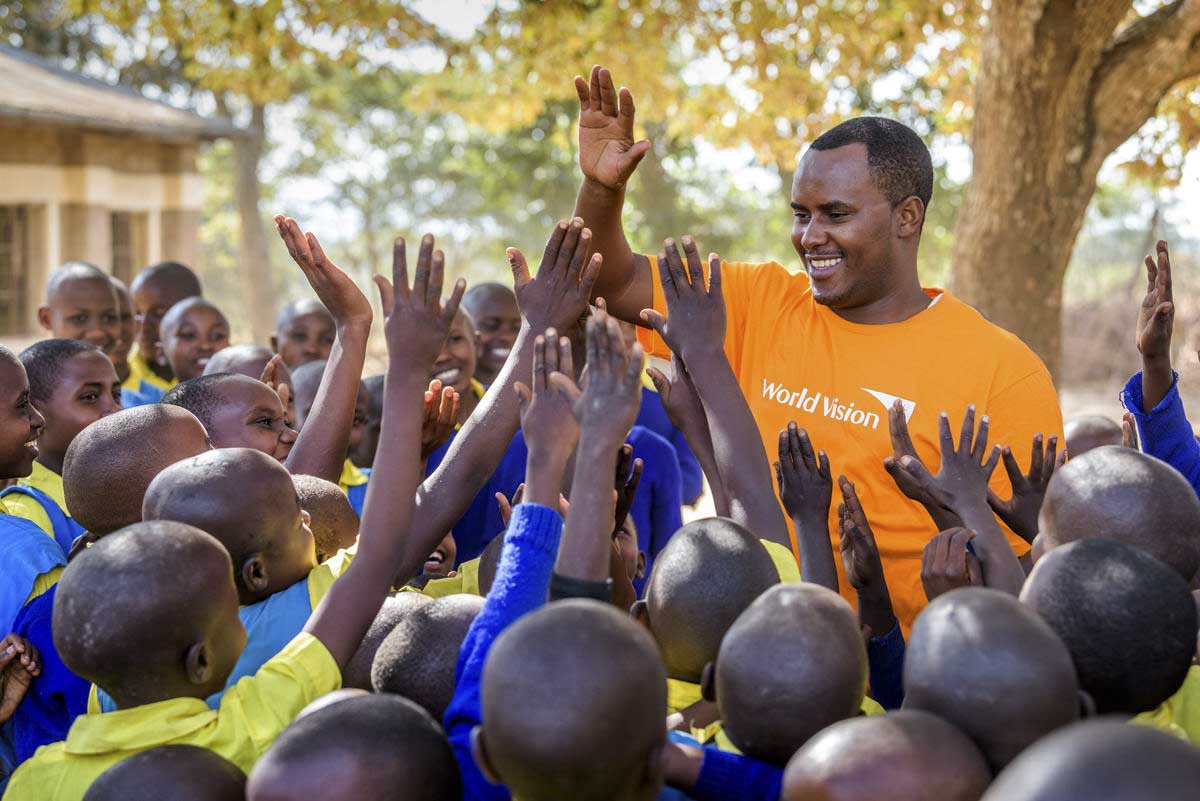 Bernard Kivuva is a World Vision community engagement and sponsorship officer in Kenya. He works with students, many of whom are sponsored and attend World Vision Bible clubs.