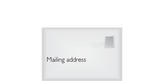 How to address your envelope