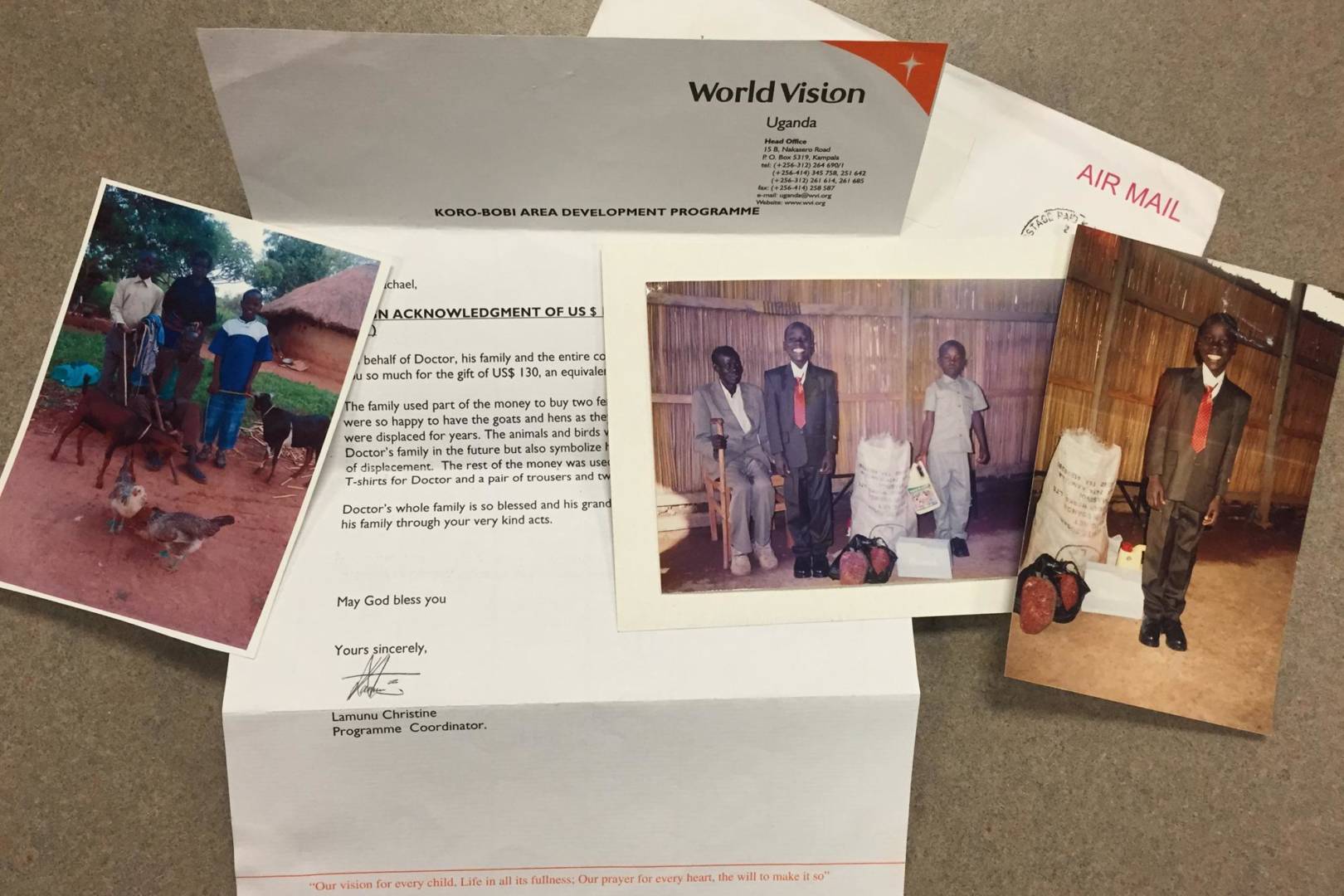 Bless your sponsored child with a special gift, above your monthly sponsorship, to help meet needs.